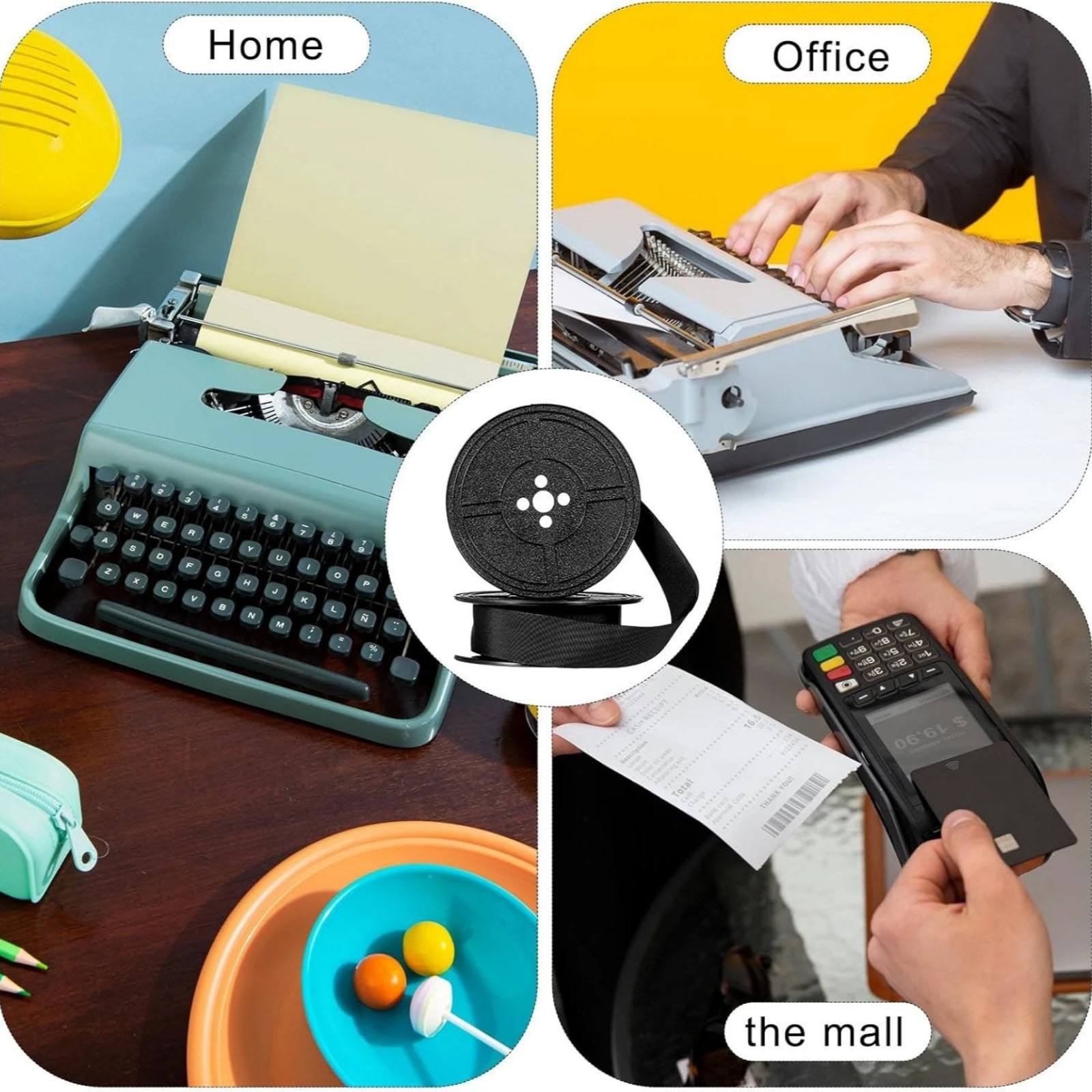 2 Rolls Universal Typewriter R - Typewriter Ribbon Roll ulasan dan harga