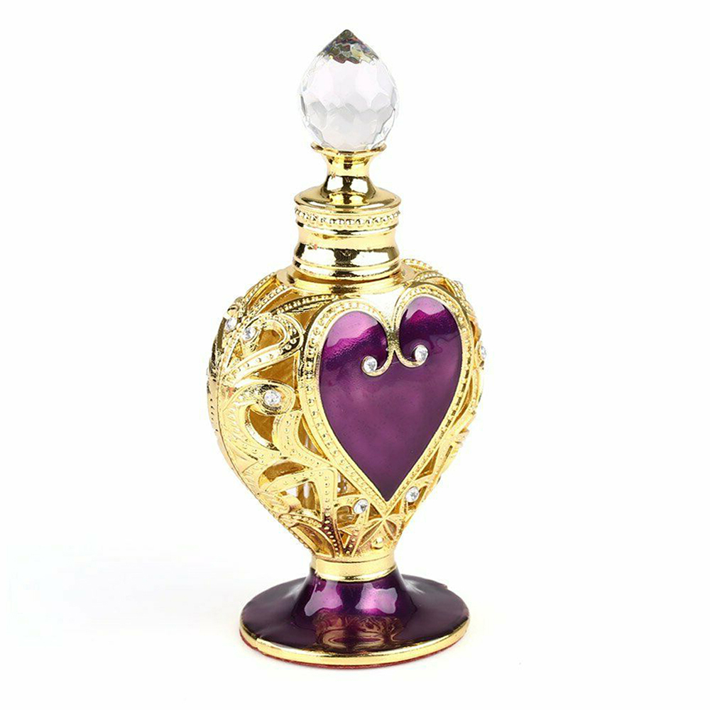 1pc Crystal Perfume Bottle Pur - Vintage Collectible Perfume Bottles ulasan dan harga