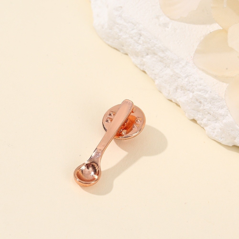 New Cute Design Spoon Brooch C - Vintage Collectible Pins ulasan dan harga