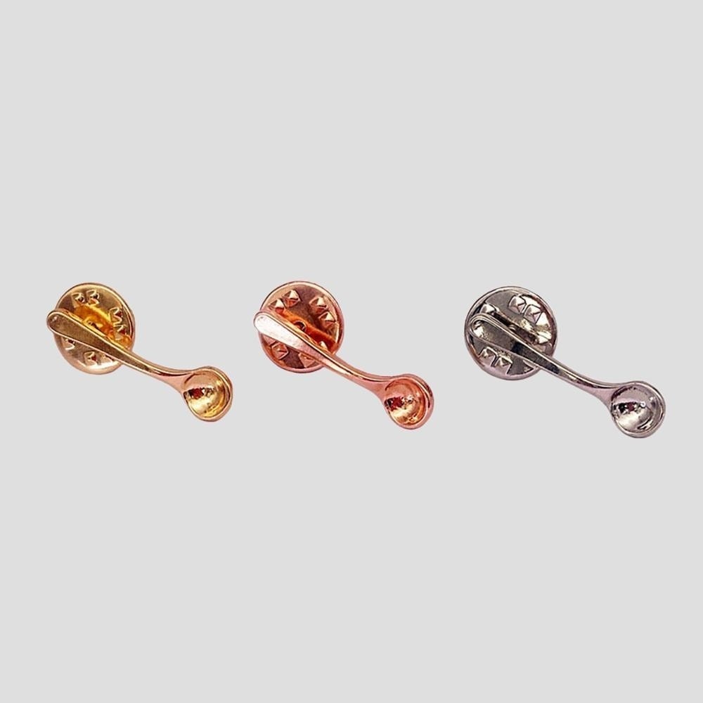 New Cute Design Spoon Brooch C - Vintage Collectible Pins ulasan dan harga