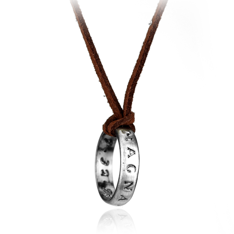 Game Anime Leather Chain Ring  - Vintage Jewelry Collection ulasan dan harga