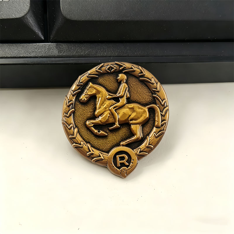 German Young Horseman Badge Ge - Vintage Collectible Pins ulasan dan harga