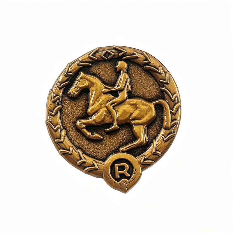 German Young Horseman Badge Ge - Vintage Collectible Pins ulasan dan harga