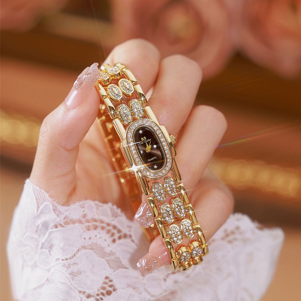 Fashion Watches Gold Bracelet  - Vintage Watch Crystal ulasan dan harga