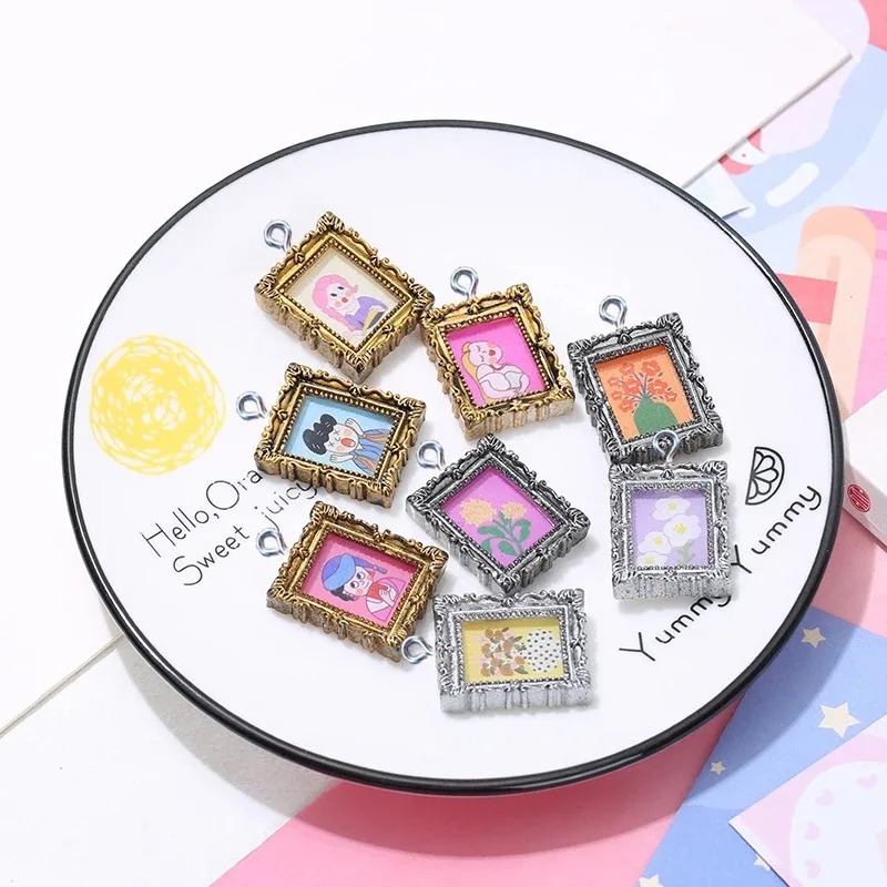 10Pcs Flatback Cabochon Vintag - Vintage Jewelry Collection ulasan dan harga