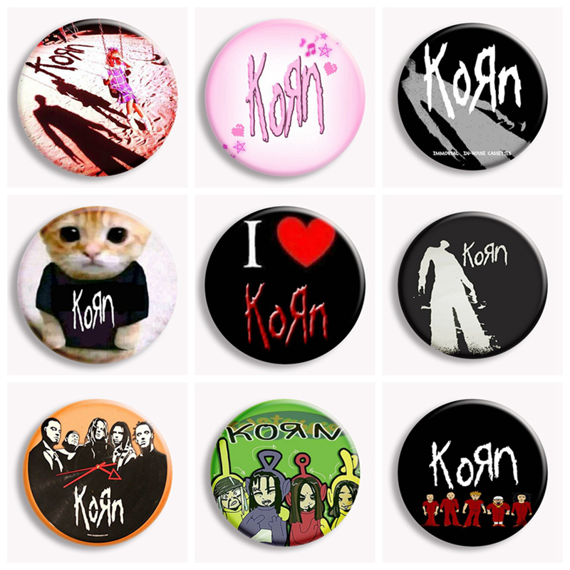 Hip Hop Korn Music Rock Band C - Vintage Collectible Pins ulasan dan harga