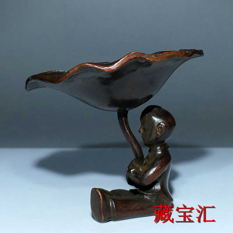 Vintage Antique Lotus Leaf Chi - Vintage And Collectible Items ulasan dan harga