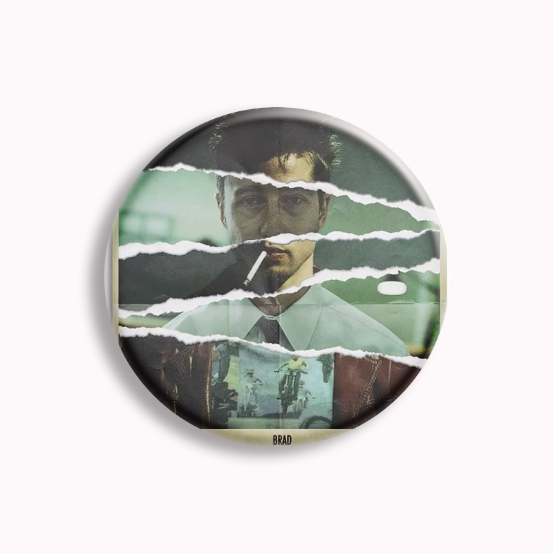 Retro Classic Movie Fight Club - Vintage Collectible Pins ulasan dan harga