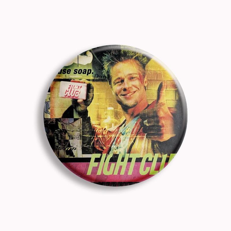 Retro Classic Movie Fight Club - Vintage Collectible Pins ulasan dan harga