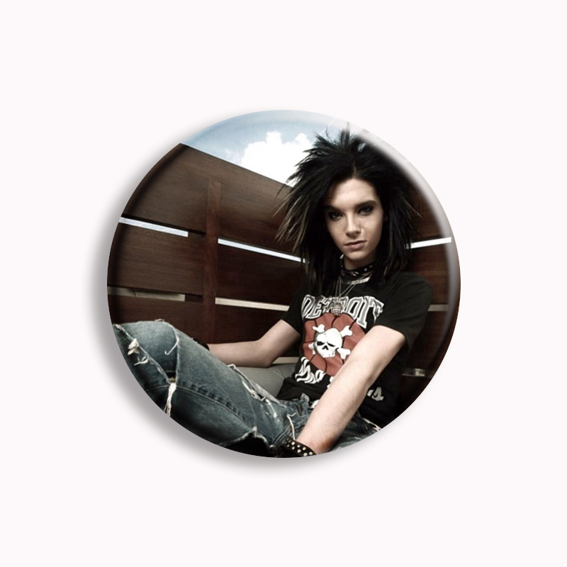Rock Band Tokio Hotel Kaulitz  - Vintage Collectible Pins ulasan dan harga