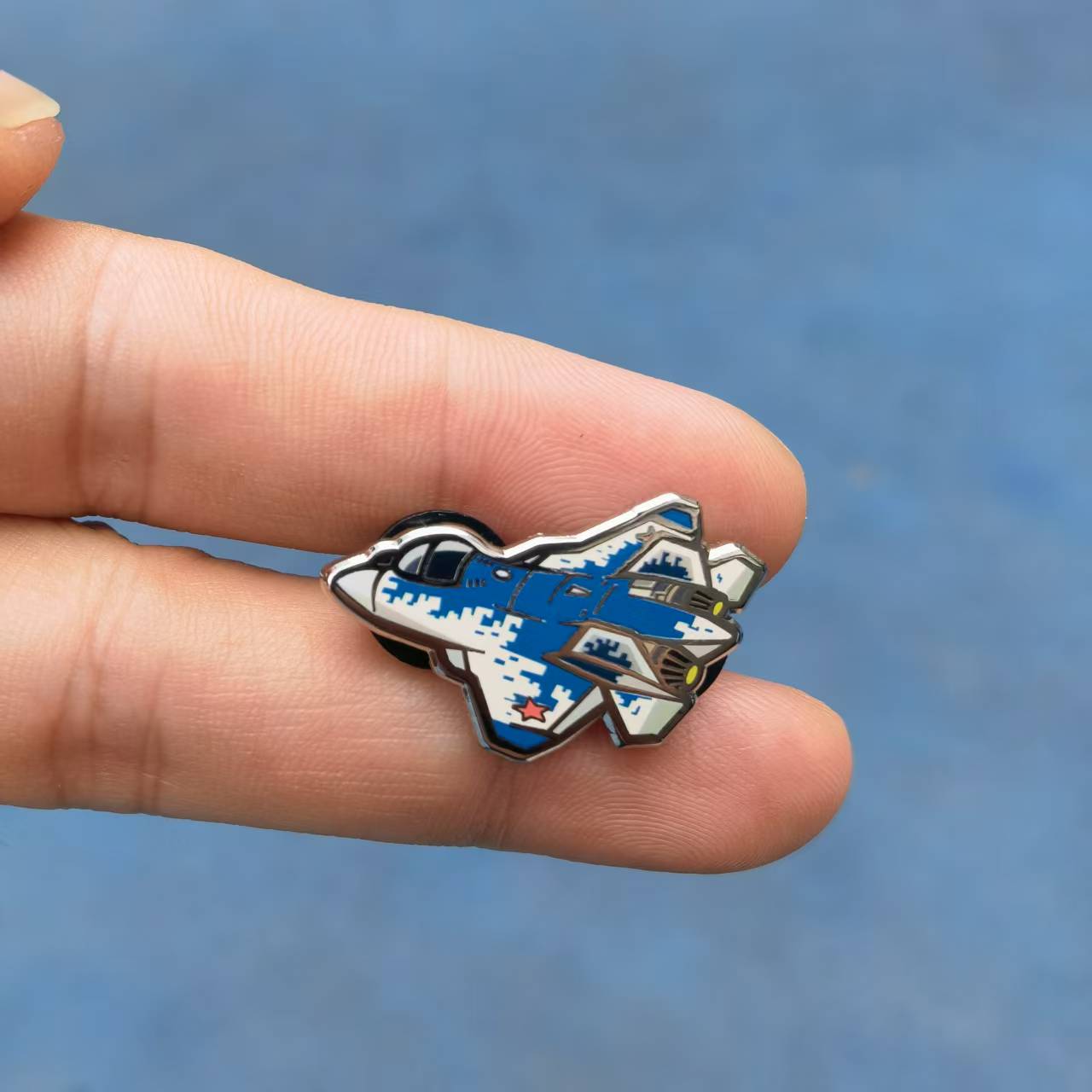 Original Chibi Airplane Badge  - Vintage Collectible Pins ulasan dan harga