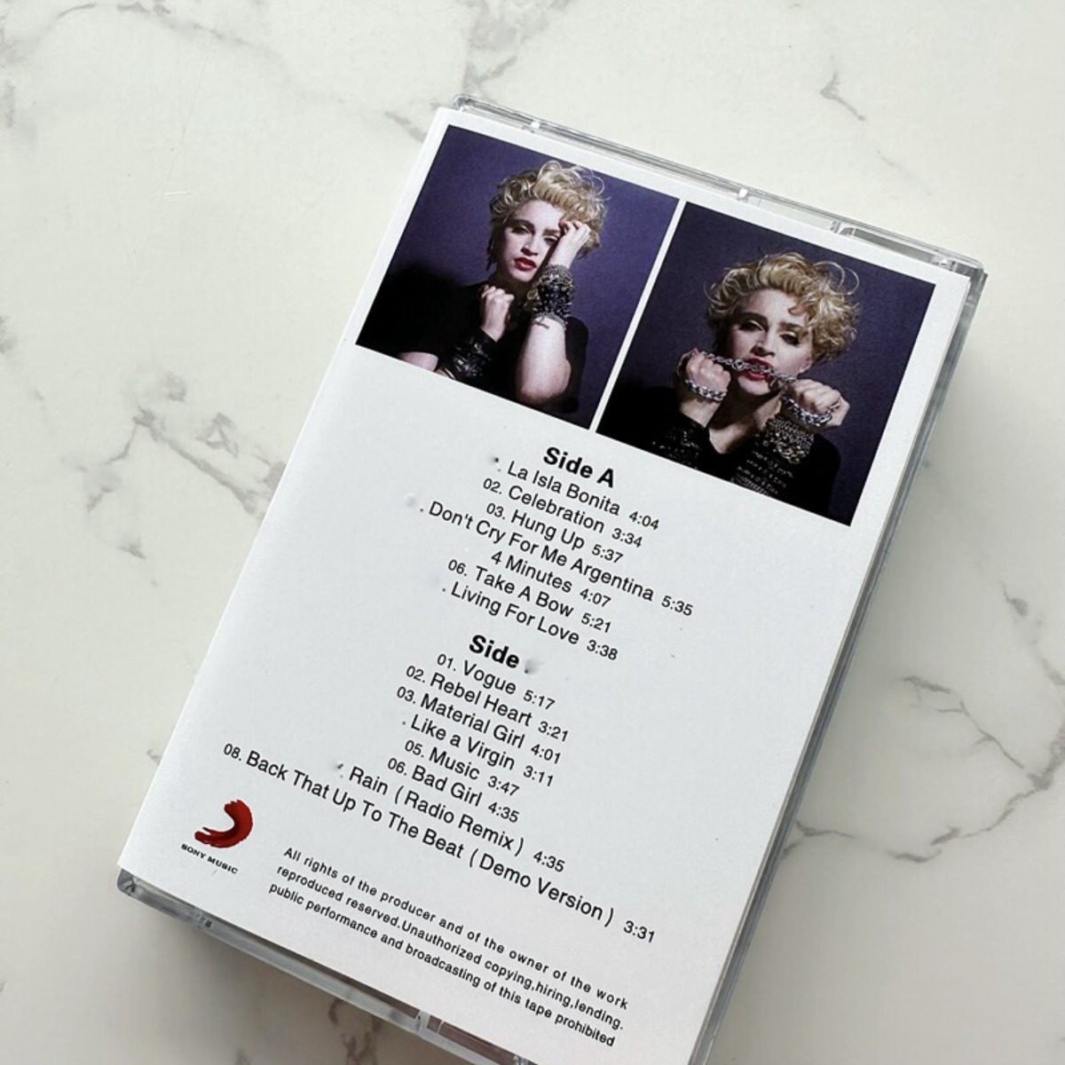 Madonna Classic Pop Music Cass - Vintage Collectibles & More Llc Photos ulasan dan harga