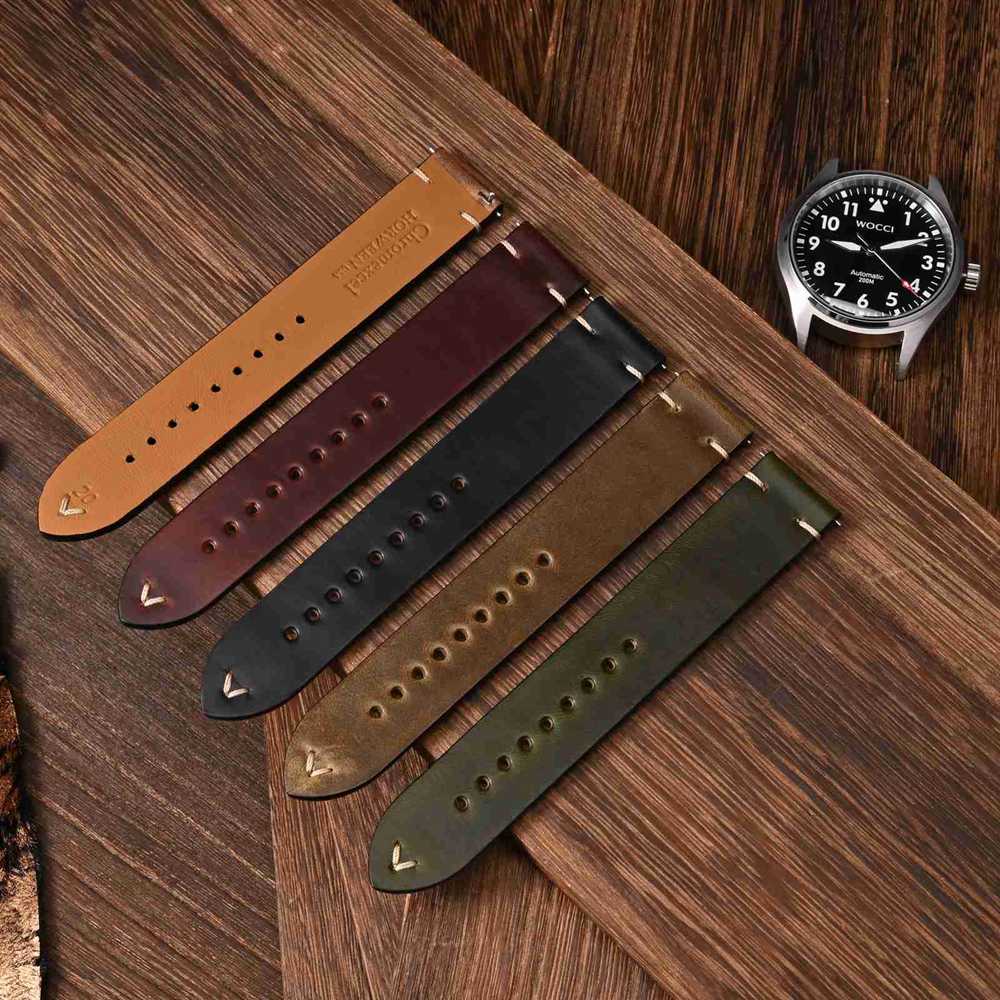 WOCCI Oil Wax Leather Watch St - Vintage Collectible Pins ulasan dan harga
